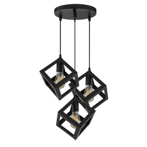 3in1 Square Hanging Lamp