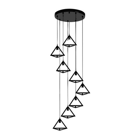 8in1 Triangle Hanging Lamp