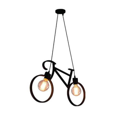 Cycle Shaped Hanging Lamp