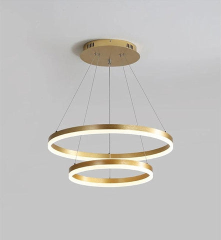 Double Ring Chandelier