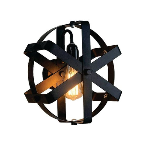 Wheel Type Vintage Wall Lamp